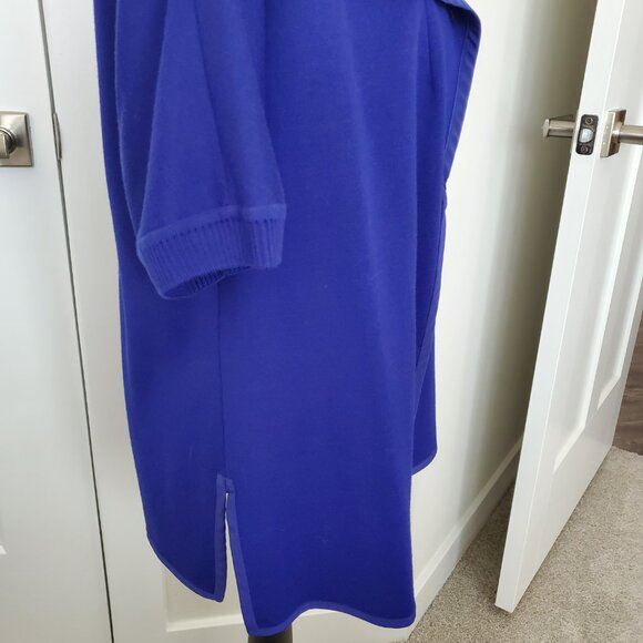 St John Collection Blue Lightweight Short Sleeve Jacket - Size M - Picture 3 of 13